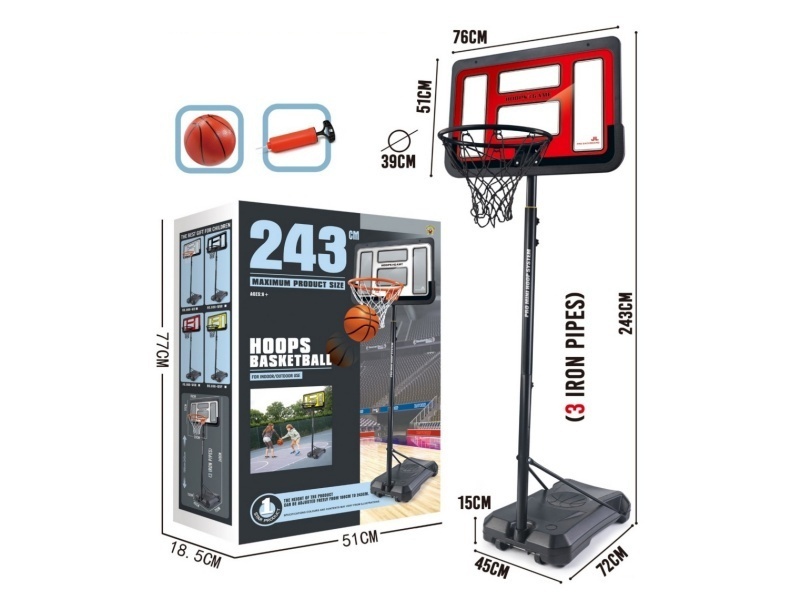 Enhanced Basketball Stand