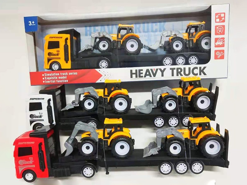 Friction Heavy Truck With Engineering Trucks