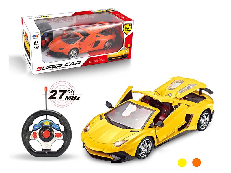 1:18 Lamborghini 4 Open Doors Remote Control Car