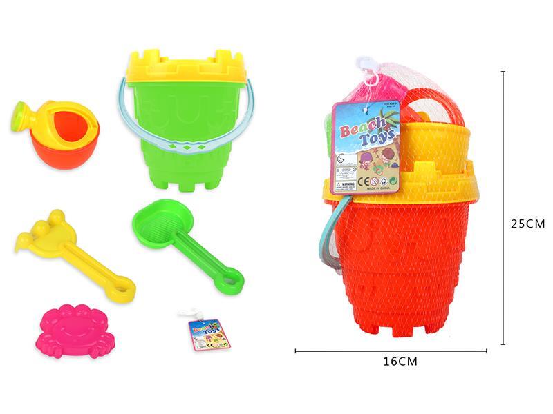 Sand Beach Toys  6pcs