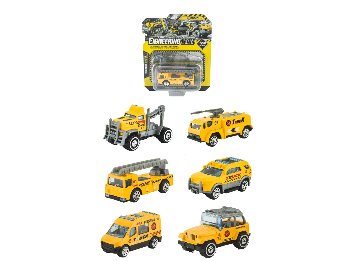 Alloy Sliding Engineering Car