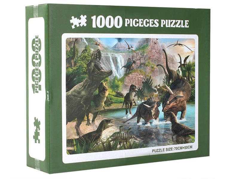 1000pcs Puzzle-Dinosaur World