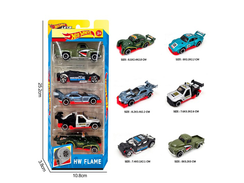 Alloy Cars 5pcs