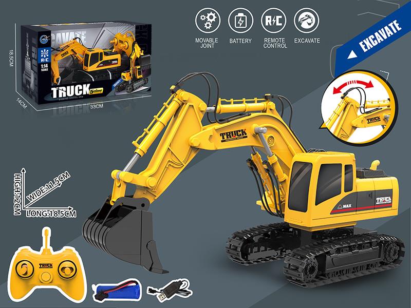 6-Channel Remote Control Excavator