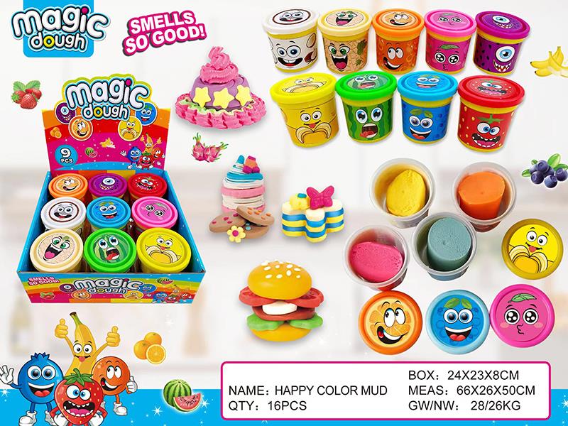 Color Clay Set 9pcs