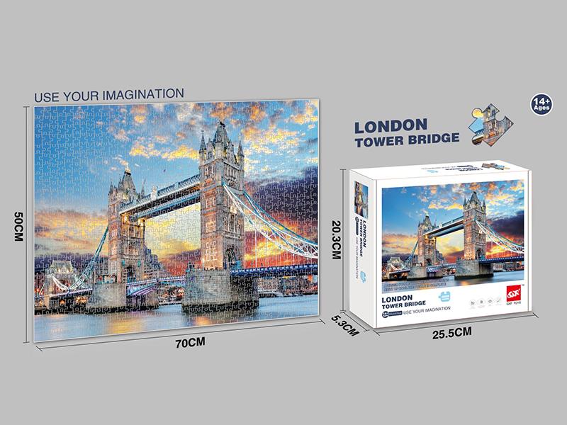 1000pcs Puzzle(London Tower Bridge)