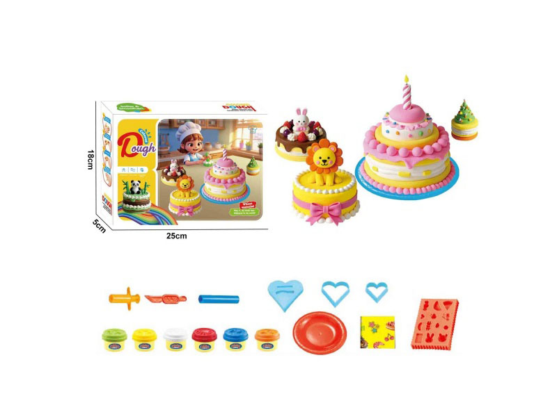 Delicious Cake Clay Set