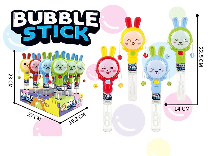 Light Rattle Drum Bubble Stick