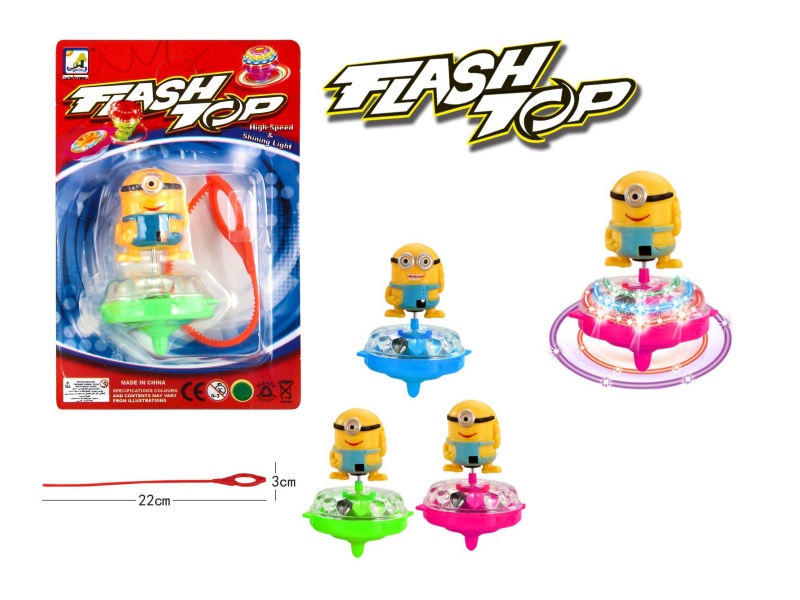 Despicable Me Measuring Tape Top Toy With Light