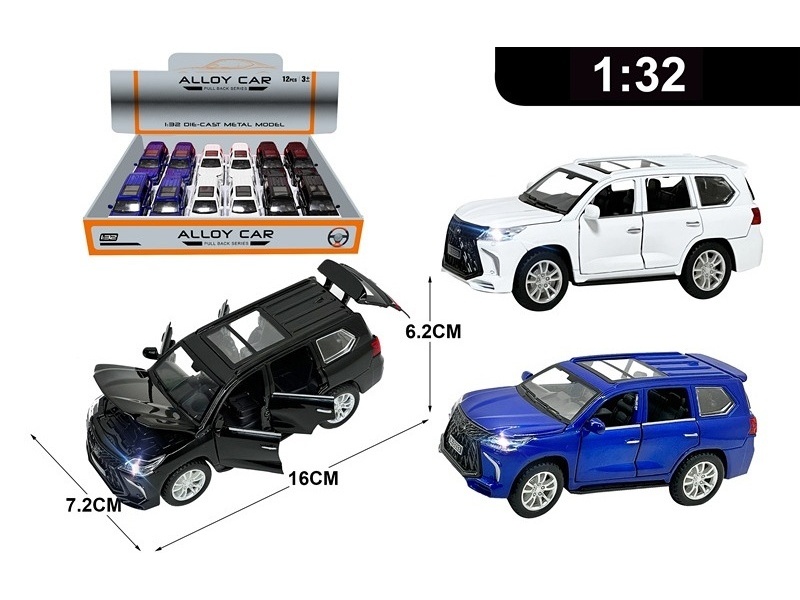 1:32 Alloy Model Display Box With Force/With Light And Sound, 3 Ag13 Batteries Included