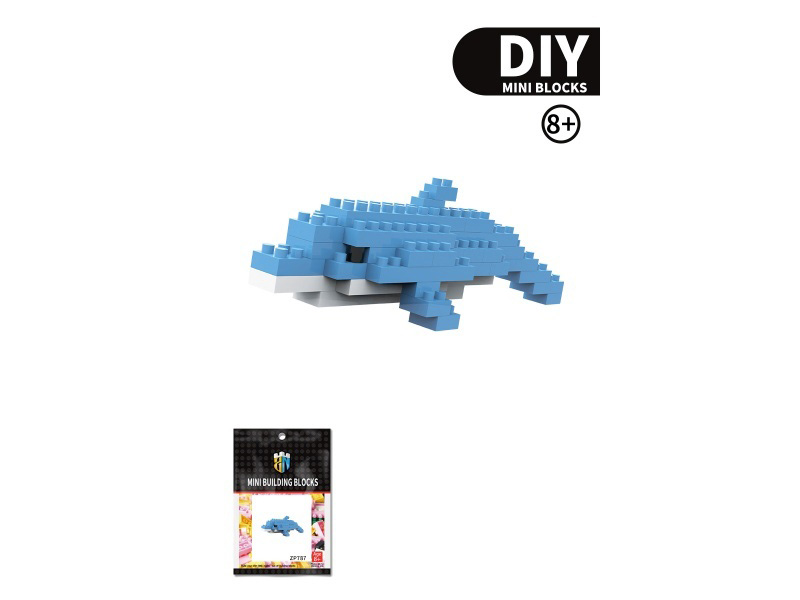 Dolphin Building Blocks Ocean Series 48PCS