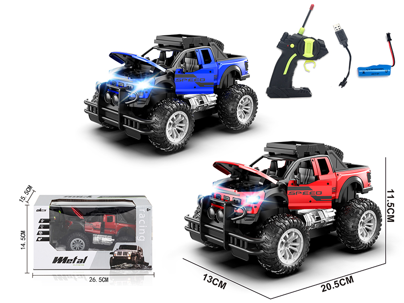 1:20 4CH Remote Control Raptor Pickup Truck(Alloy, Can Open The Door)