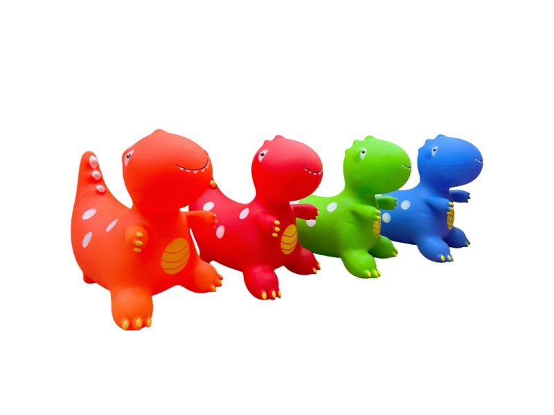 Inflatable Painted Spotted Dinosaur