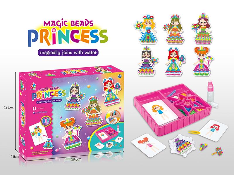 Water Mist Magic Beads(Princess,With Card)