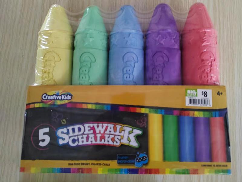 5 Sidewalk Chalks