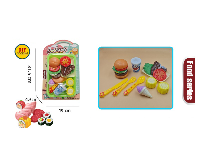 Pretend Play Western Dining Set