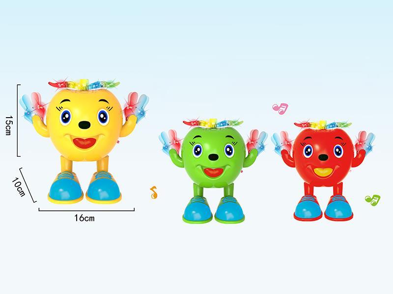 Dancing Cute Apple