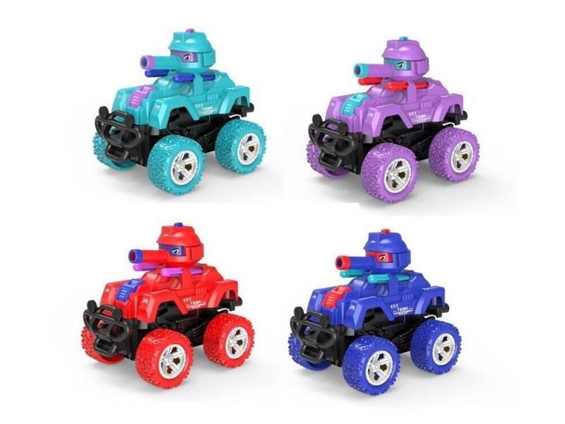 The Collision Deformation Tank Can Fire Bullets