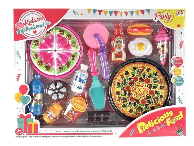 Pizza Cake Set