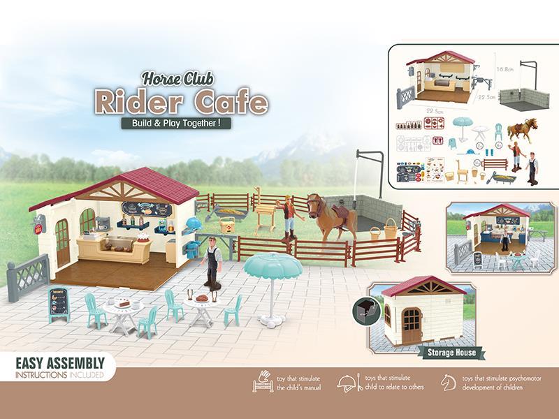 Rider Cafe House Club/Stud-Farm Set