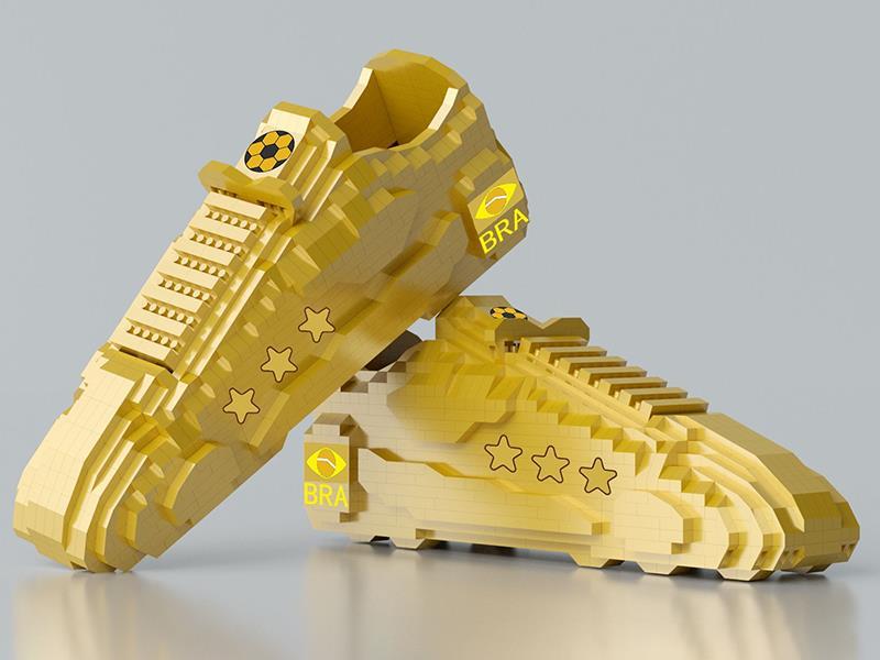 World Cup Series - Sneakers Building Blocks 833pcs