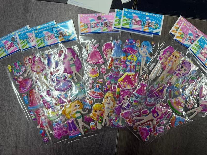 Children's Bubble Stickers