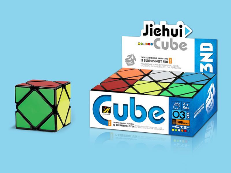 Skewb Magic Cube/Sticker  6pcs/box