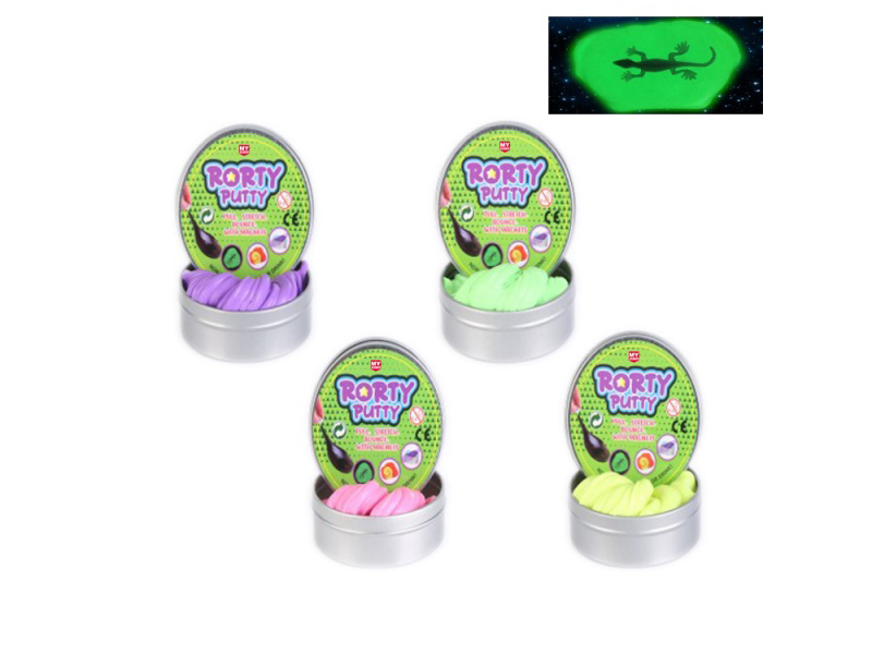 Slime Glow-In-The-Dark Bouncing Clay Diy Plasticine