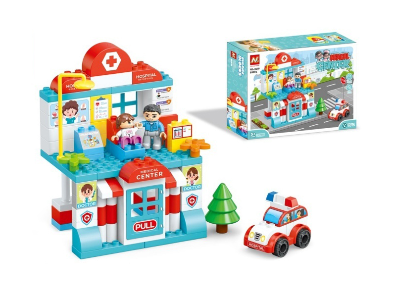 Building Blocks: Hospital Set 89 Pieces