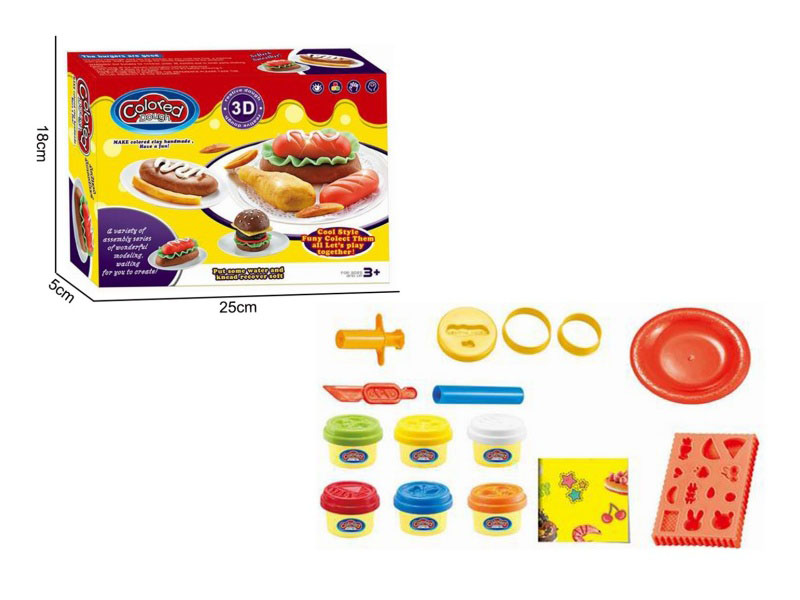 Fast Food Clay Set