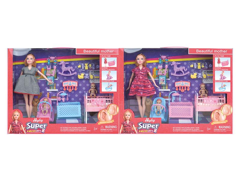 Hayley Fashion Doll Maternity Set