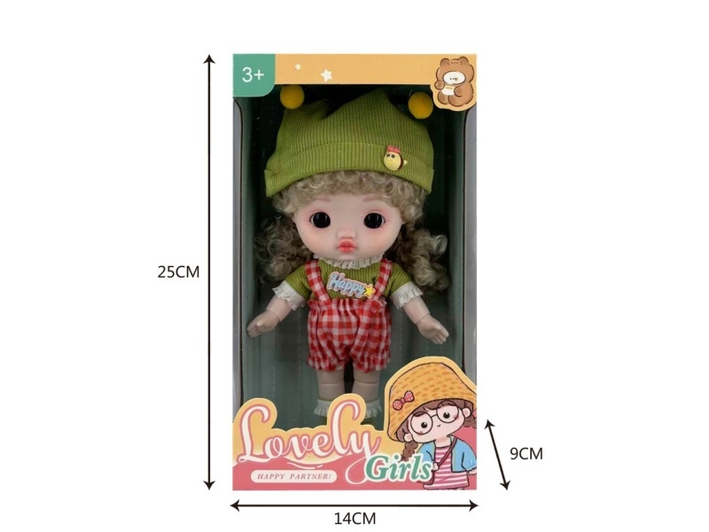 22Cm 3D Real Eye Fun Doll