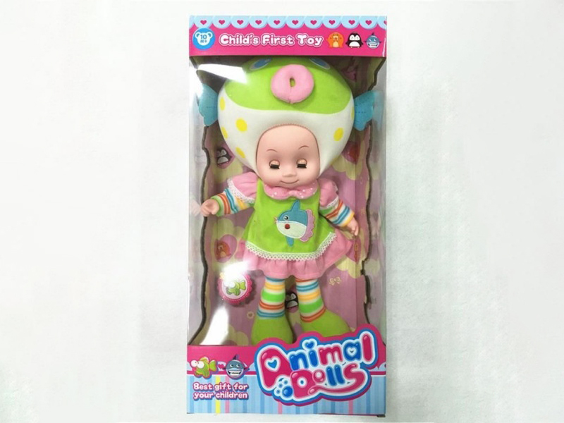 18-Inch Kissing Fish Doll