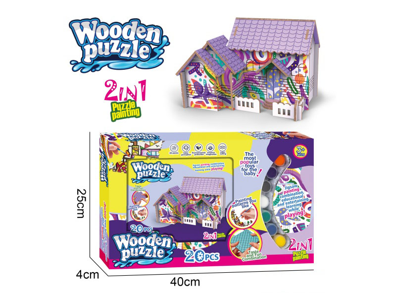 Diy Wooden Jigsaw Puzzle For The House