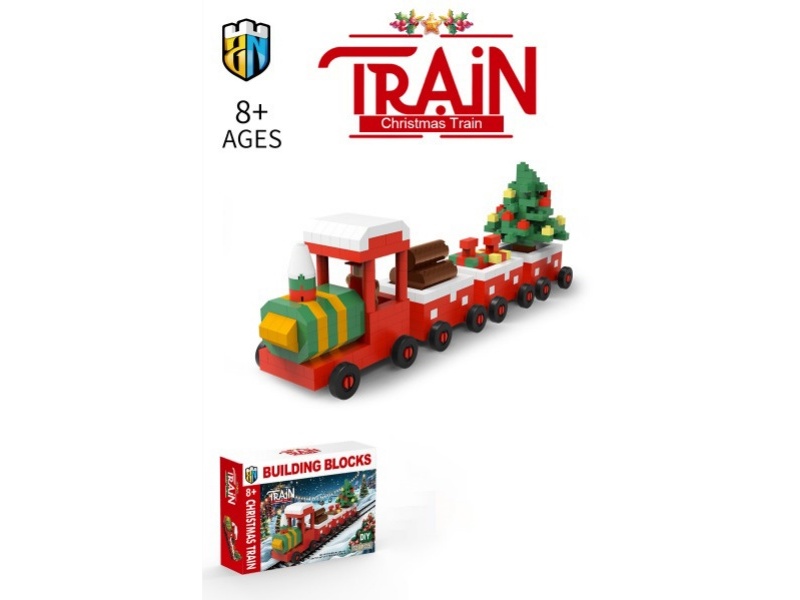 Christmas Train Building Blocks 528pcs