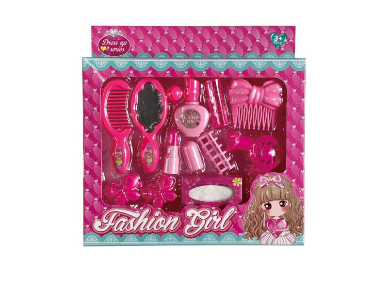Cartoon Puzzle Girl Accessory Toy Set