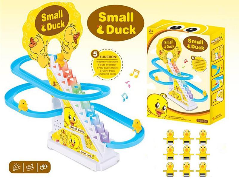 Small Yello Duck B/O Track Slide(9 Ducks)