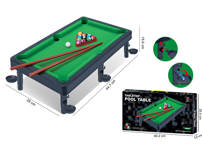 Flocked Billiards Table Toy