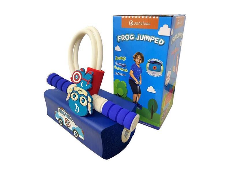 Cartoon Frog Jumping(With Sound,Flash Lights)