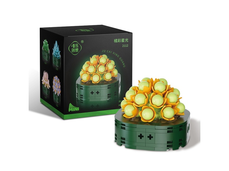 Succulents Building Blocks 157pcs