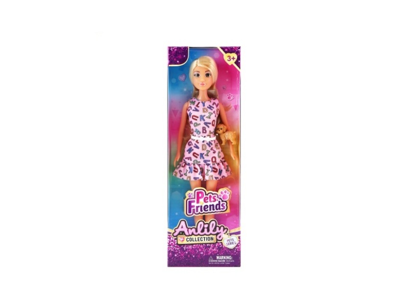 11.5-Inch Solid Doll (Brown Skin Color)