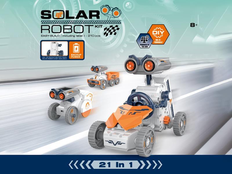 21 In 1 Solar Robot/Electric Robot(Dual Drive Mode)