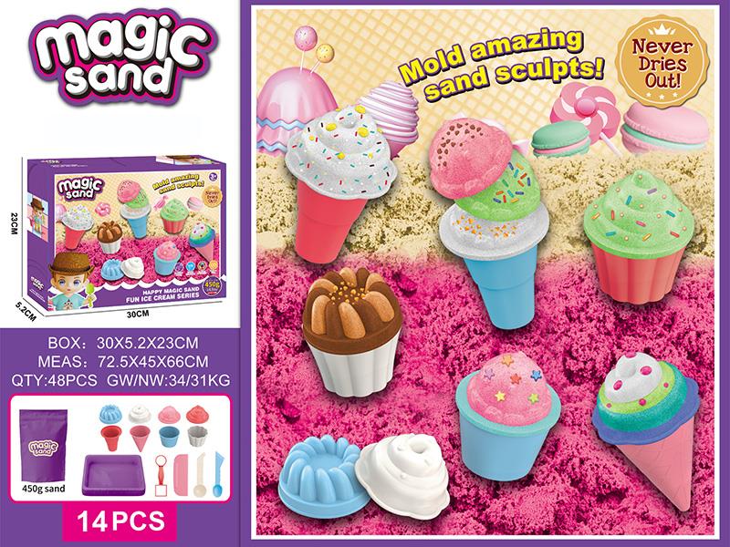 Ice Cream Magic Sand Set