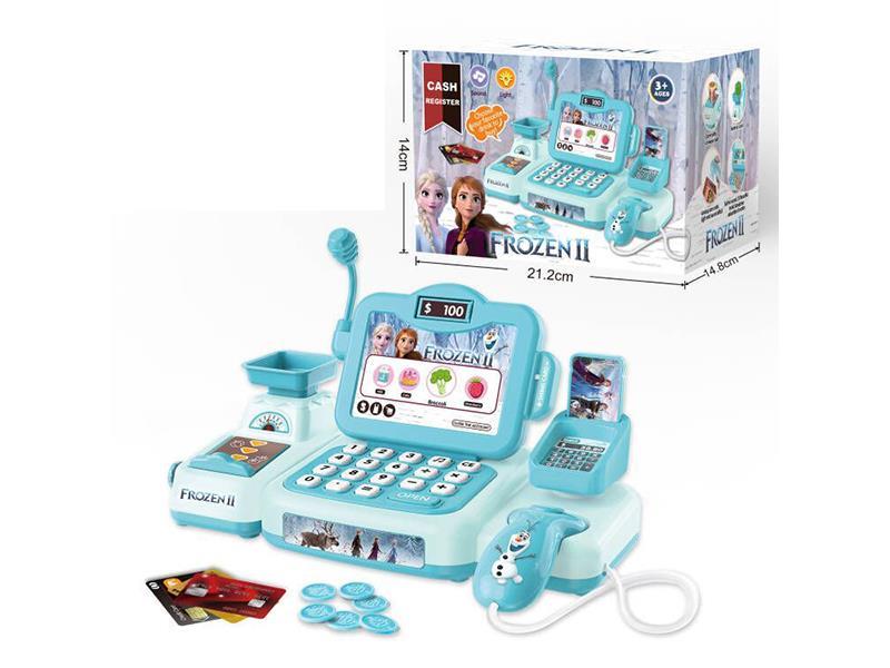 Snow Princess With Scale Desktop Cash Register