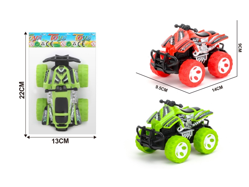 1:43 Beach Motorcycle Graffiti Car Inertia Car