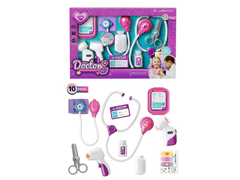 Doctor Set With Light And Sound (10PCS)