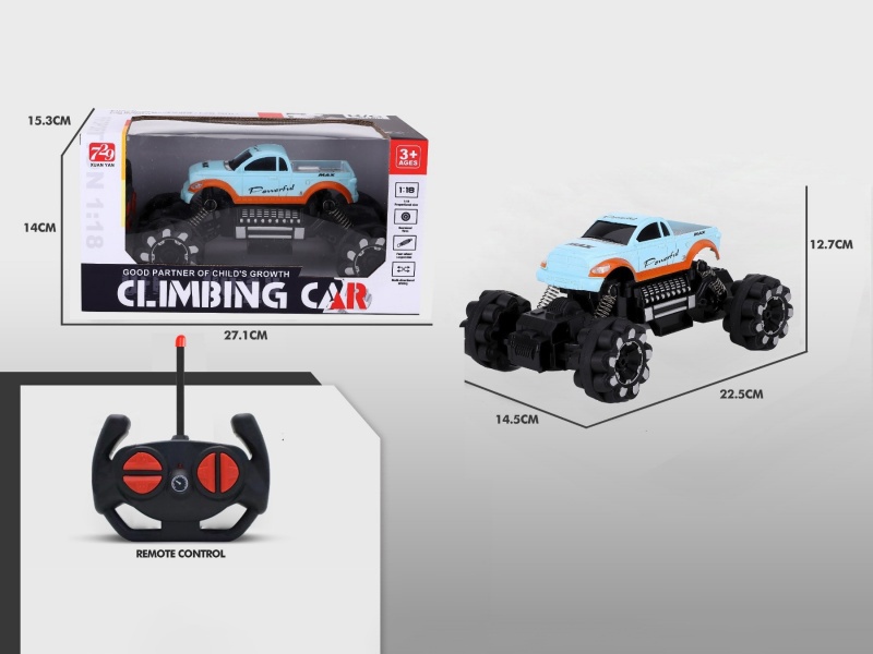 1:18 Bay Color Remote Control Climbing Car