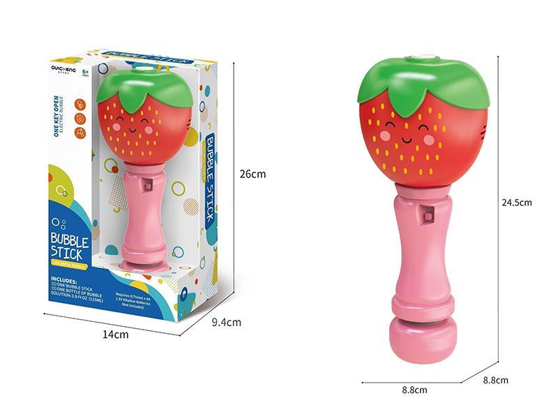 Strawberry Bubble Stick