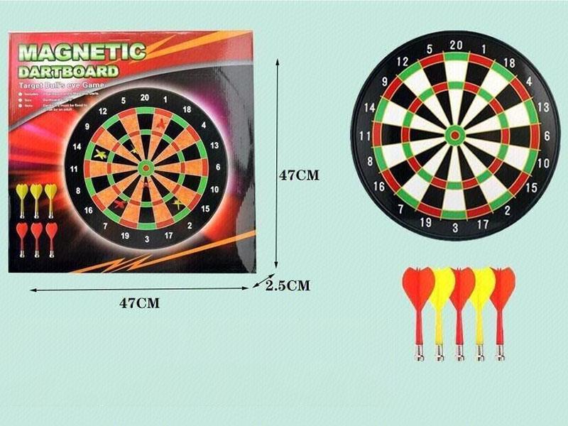 18" Magnetic Plastic Dartboard