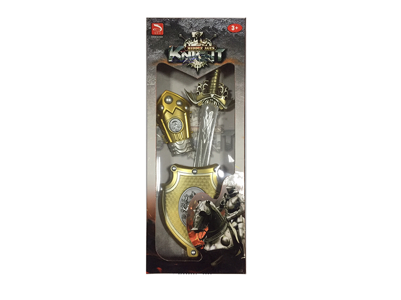 Sword(With IC) + Hand Armor + Shield